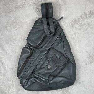 NWOT We The Free Free People Sparrow Convertible Sling Bag Gray